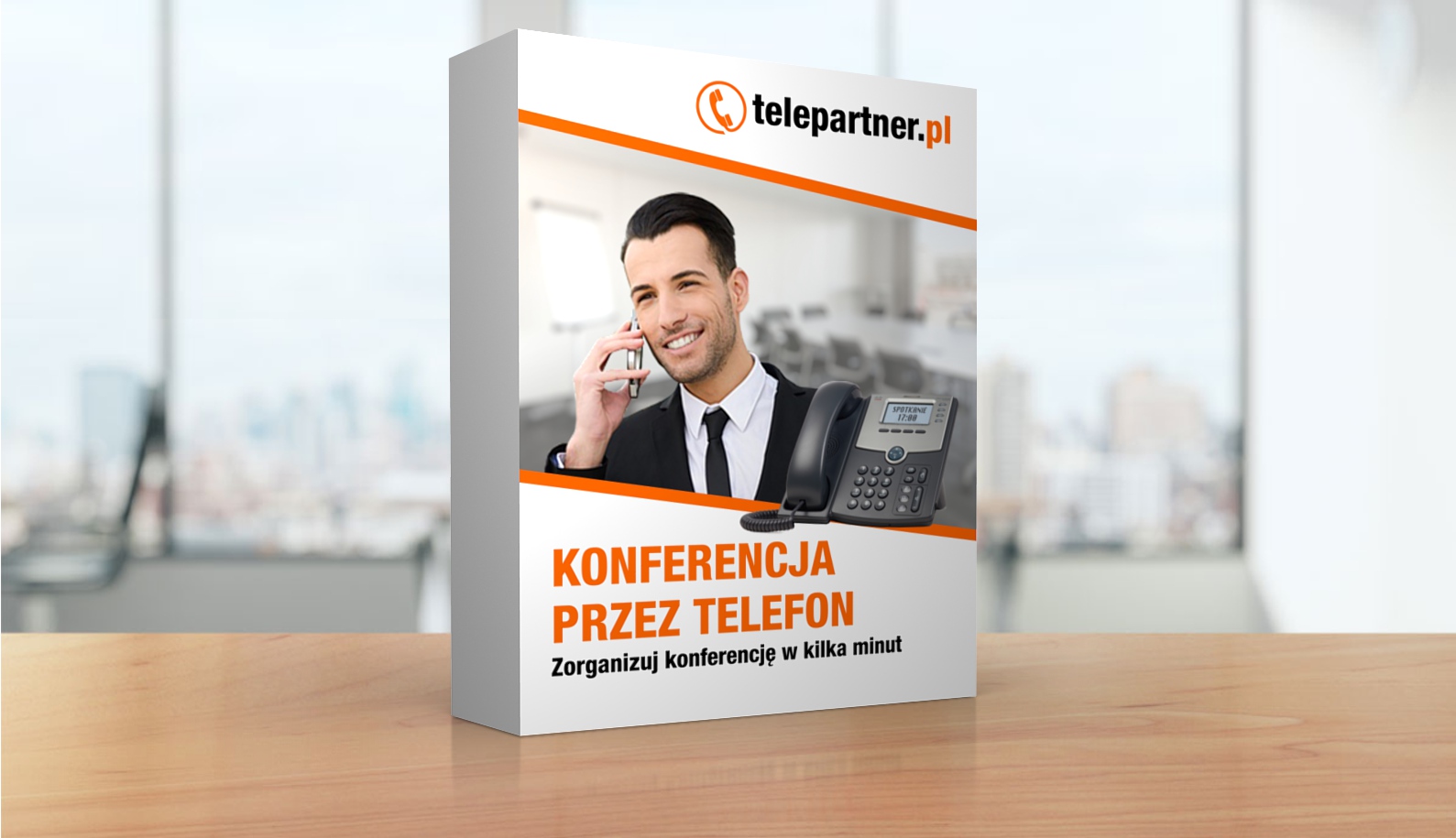 Baner konferencja przez telefon